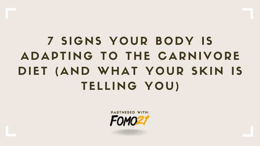 7 Signs Your Body Is Adapting to the Carnivore Diet (And What Your Skin Is Telling You)