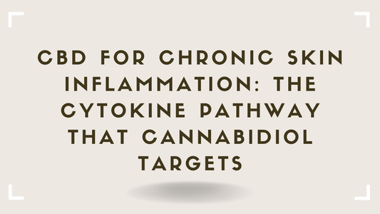 CBD for Chronic Skin Inflammation: The Cytokine Pathway That Cannabidiol Targets