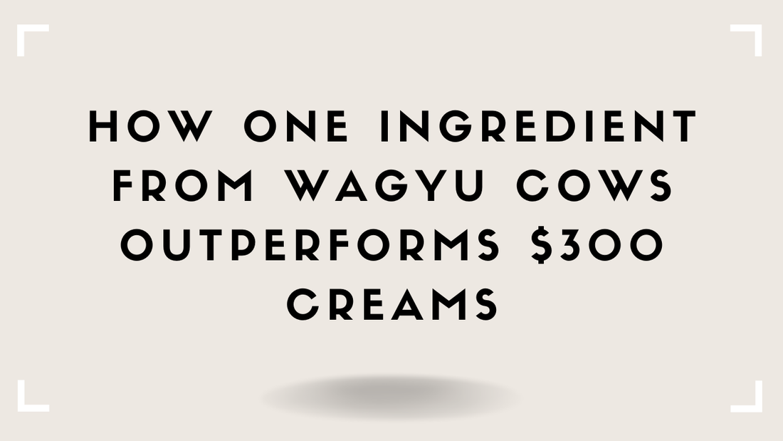 How One Ingredient from Wagyu Cows Outperforms $300 Creams