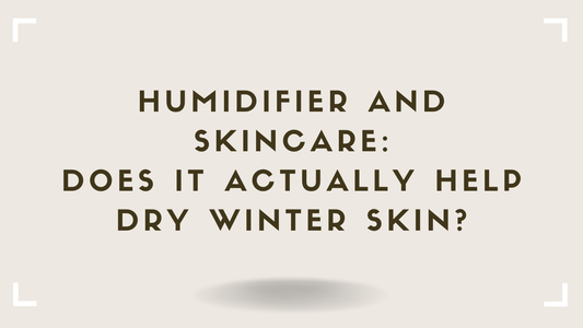 Humidifier and Skincare Does It Actually Help Dry Winter Skin