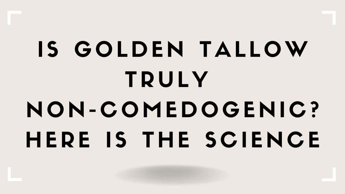 Is Golden Tallow Truly Non-Comedogenic? Here Is the Science