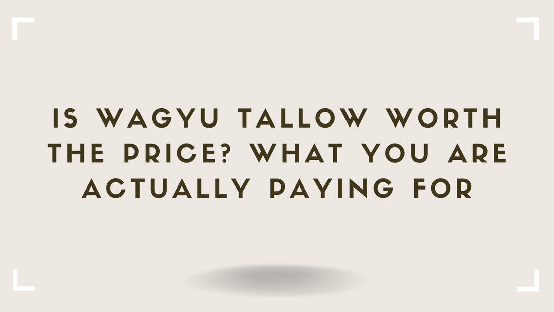Is Wagyu Tallow Worth the Price What You Are Actually Paying For