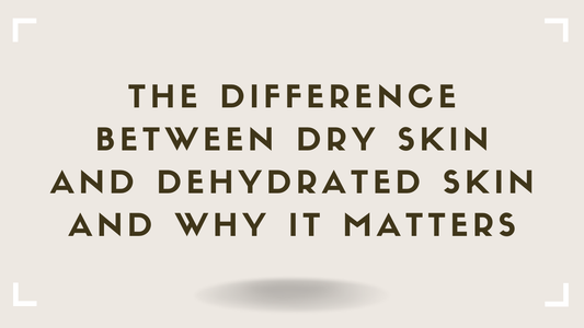 The Difference Between Dry Skin and Dehydrated Skin -- And Why It Matters