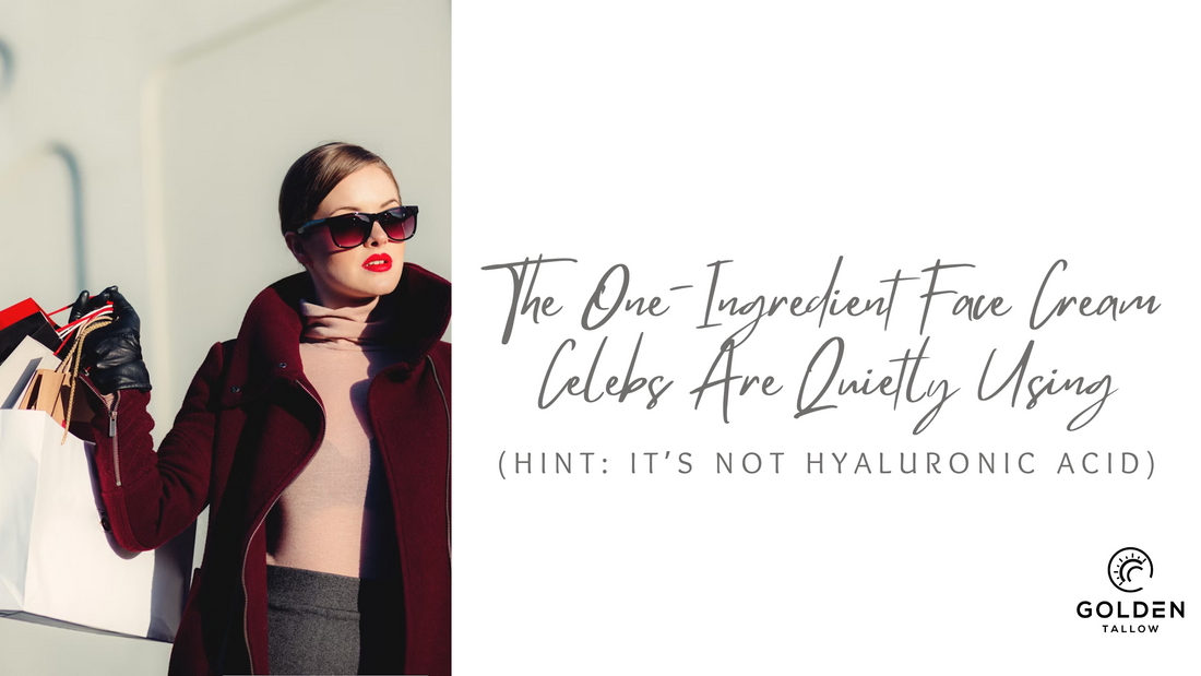 The One-Ingredient Face Cream Celebs Are Quietly Using (Hint: It’s Not Hyaluronic Acid)