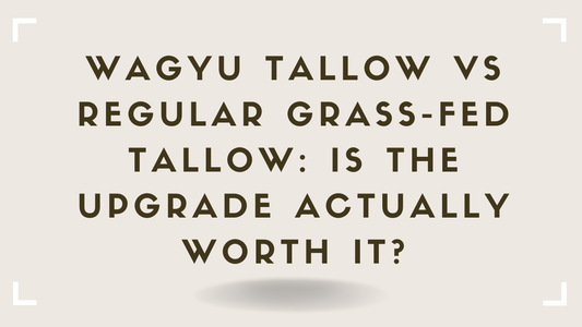 Wagyu Tallow vs Regular Grass-Fed Tallow Is the Upgrade Actually Worth It