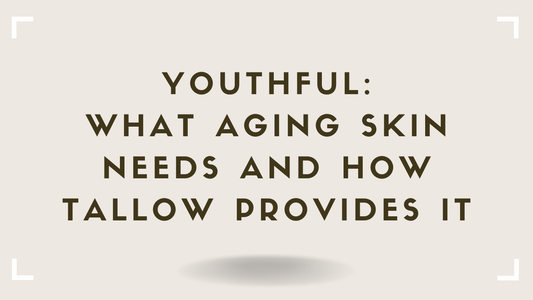 Youthful What Aging Skin Needs and How Tallow Provides It