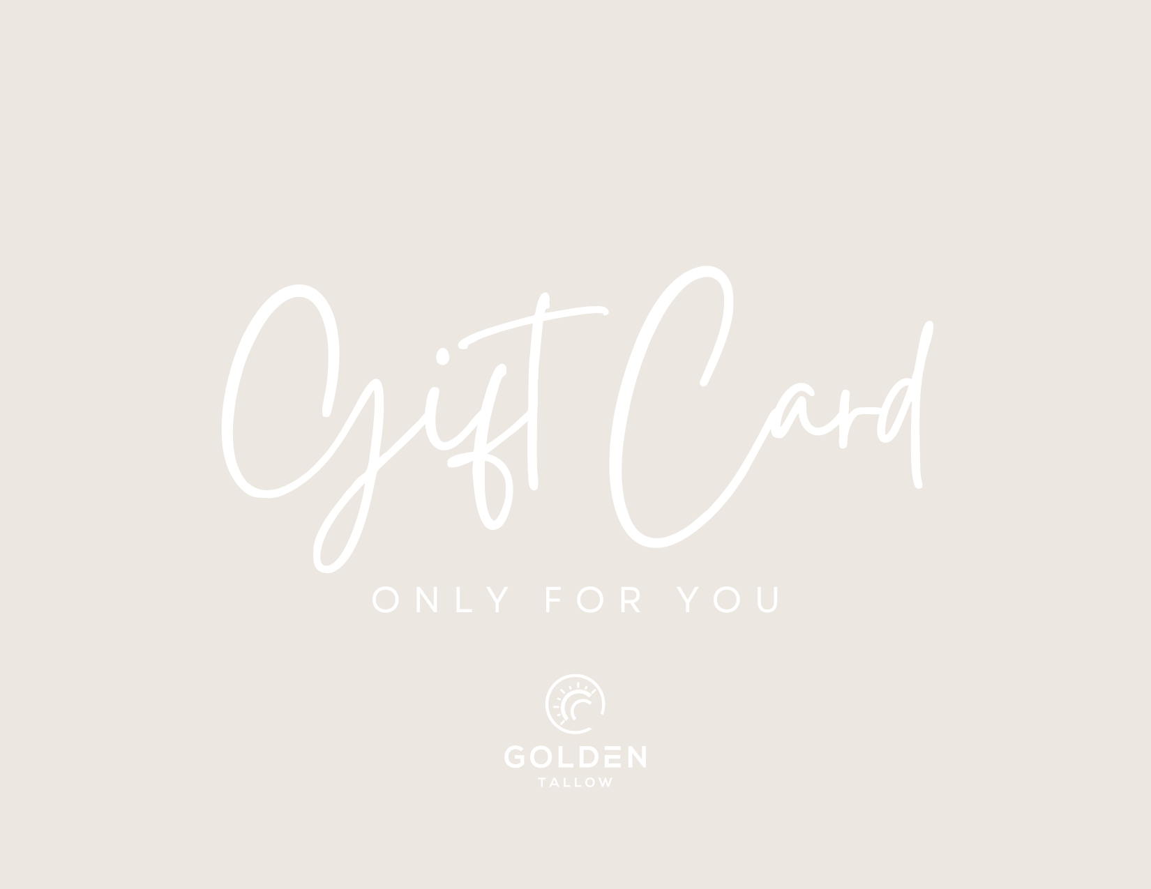 Golden Tallow Gift Card