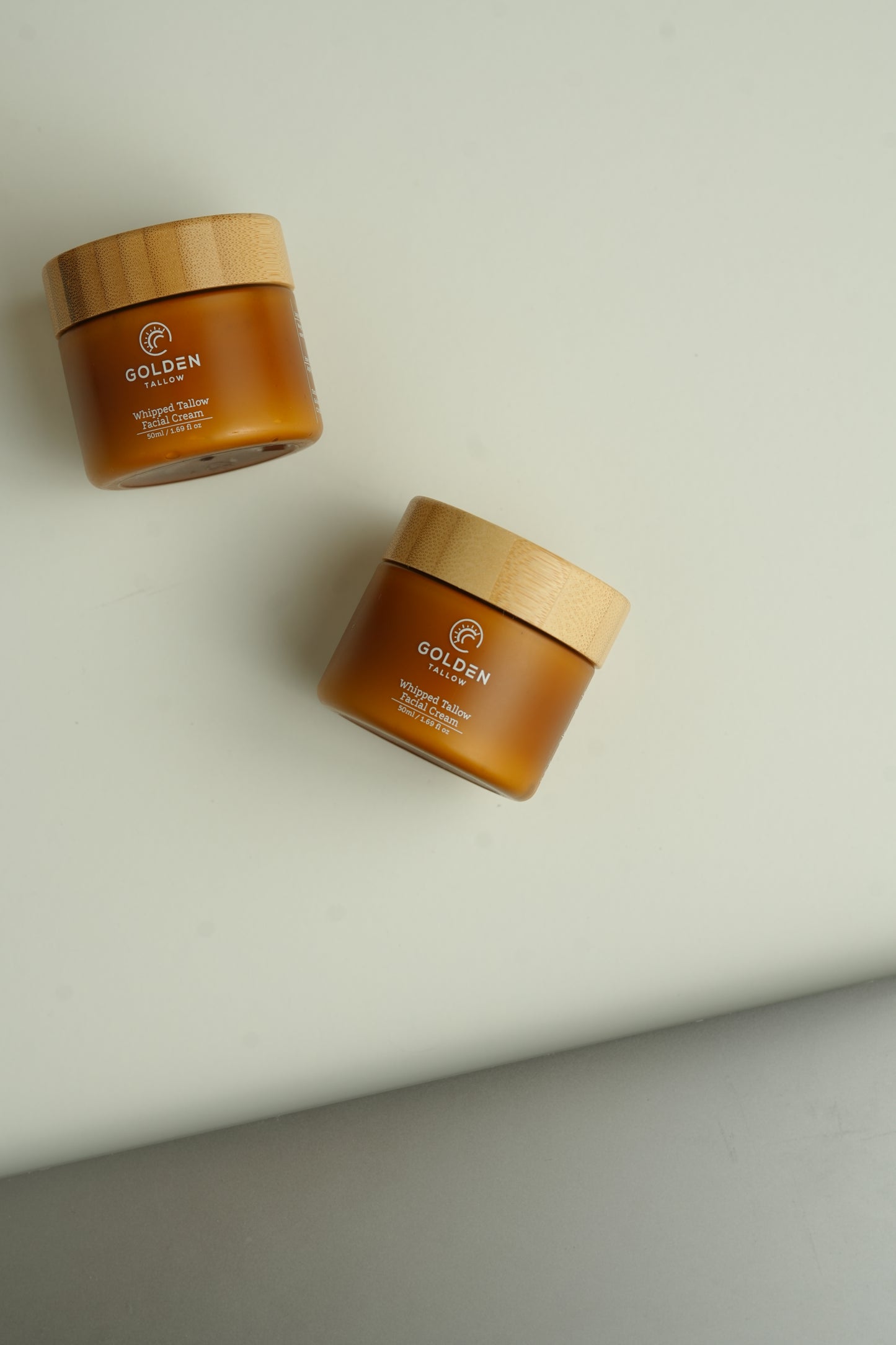 Opulent Facial Elixir whipped Wagyu beef tallow cream texture close-up